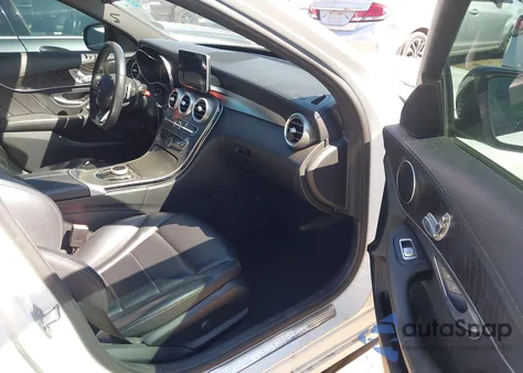 2017 Mercedes-Benz C 300 Sport из США, поврежденный, VIN 55SWF4JBXHU221858